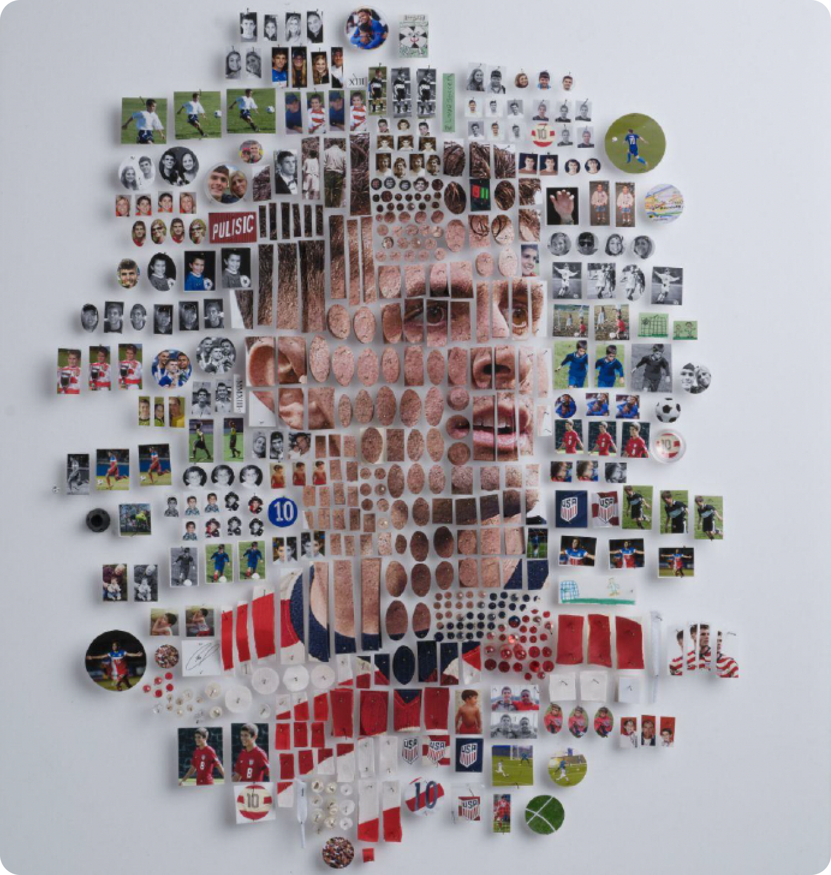 Christian Pulisic mosaic